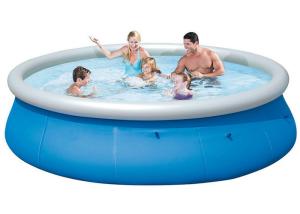 China Family Round Large Inflatable Swimming Pool Digital Printing 360 X 90 Cm Customized factory