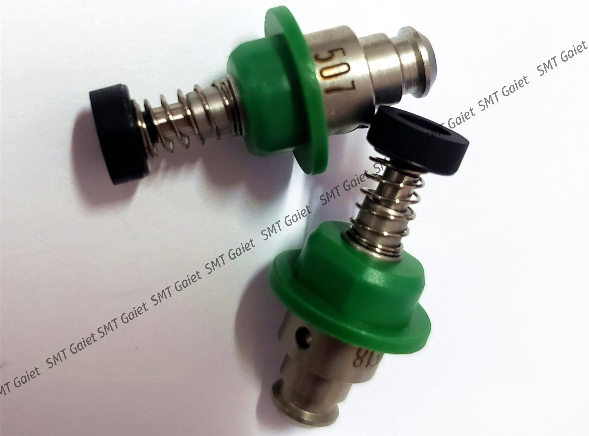 507 Nozzle SMT Juki Assembly Nozzle Silver with Rubber Pad 8.5 X 5.0 40001345