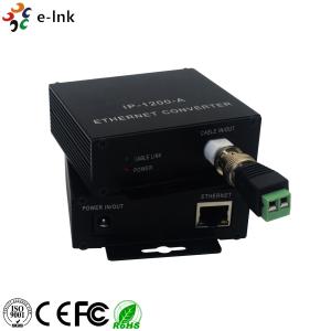 China 2 Wire Transceiver Ethernet Over Coax Converter Anti Interference Surge Protection factory
