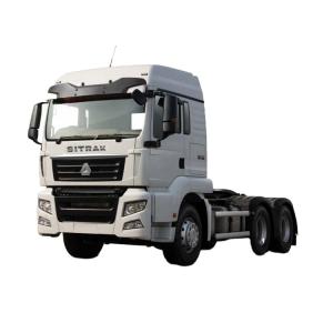 China Manual Transmission 2022 2023 LNG CNG Tractor Truck in Uzbekistan Sitrak Sinotruk with Gross Vehicle Weight 20001-25000 kg factory