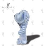 Custom Animal Baby Soft Animal Handbell Stuffed Bear Baby Rattle