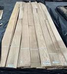 0.50mm White Oak Wood Veneer Furniture Grade AB slight corrugation