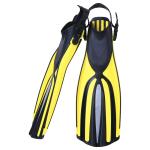 Open Heel Long Blade Scuba Diving Fins Flippers For Freediving Snorkeling