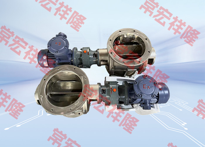 Rotary Feeder Pneumatic Rotary Valve Stainless Steel DN50-DN700