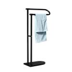 Standing Household Bathroom Metal FOLDABLE Compact Freestanding Hand Towel