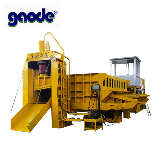 4 To 40 Tons Per Shift Hydraulic Metal Baler PLC Control Aluminum Can Baler
