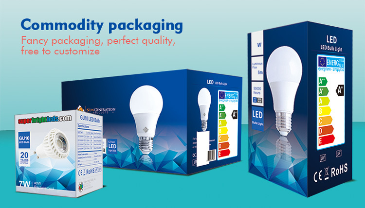 High Lumen AC85-265v 9w led bulb OEM