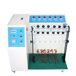 China UL817 Compliant Wire Bend Test Machine with 10-60 Times/Min Adjustable Rate and 10° to 180° Adjustable Bending Angle on sale