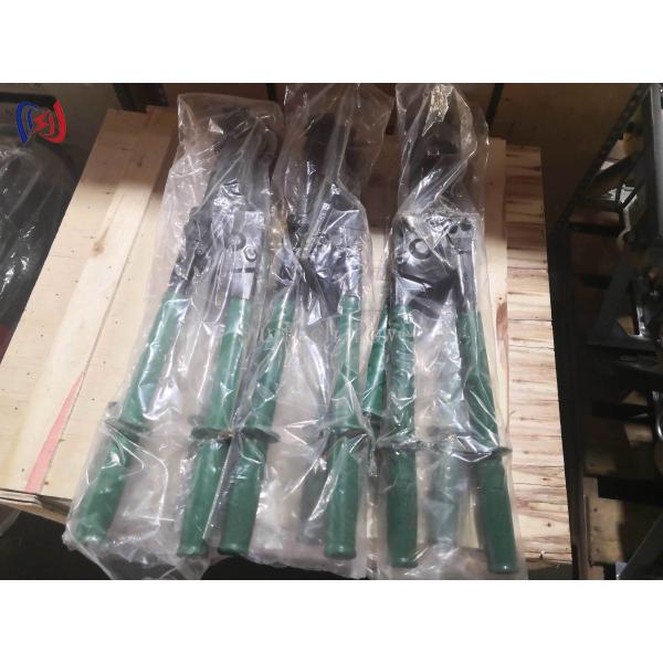 Precision Chain Type Wire Rope Cutter For Steel Cable