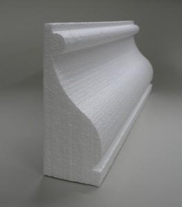 China EPS Decorative Trim Moulding Straight Window Crown Molding Trim factory