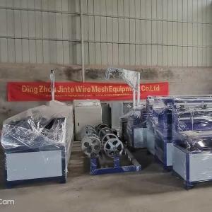 Electro Galvanized 5.5kw Chain Link Making Machine