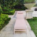 LC1012 Rattan Beach Lounge Chair Outdoor Leisure Holiday Sunblock Daybed Hotel