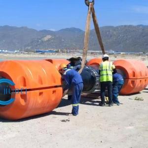 China UV Resistant Dredging Pipe Floats for Tough Dredging Environments factory