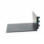 Aluminum Floating Shelf L Shape Wall Mounted Led Storage Holder Shelves