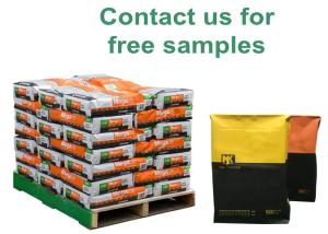 China 25kg Industrial Multi Wall Paper Sacks 20kg 25kg Kraft Paper Cement Bags PLA Lamination factory