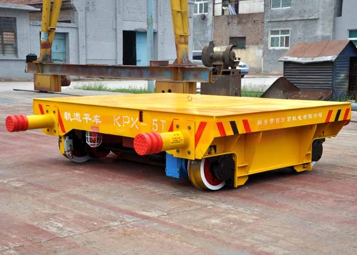 10t rail mounted electric transport cart with cable drum power