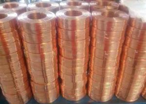 China Durable Flat Bare Copper Wire , Carton Special Copper Electrical Wire Mini 1 Roll factory
