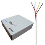 ExactCables Li-H St H Alarm Cable C-4 BC 8x0.22 LSOH White CPR Cca Bare Copper