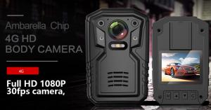 China 1080P Full HD 4G Body W orn Camera Waterproof With Real-Time Viewing Control factory