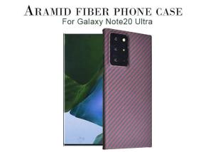China Drop Resistant 0.65mm Samsung Note 20 Aramid Fiber Phone Case factory
