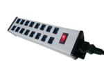 16 Ports USB Charging Power Strip for IPad MP3 , 5V 2.4A Multiple USB Charger