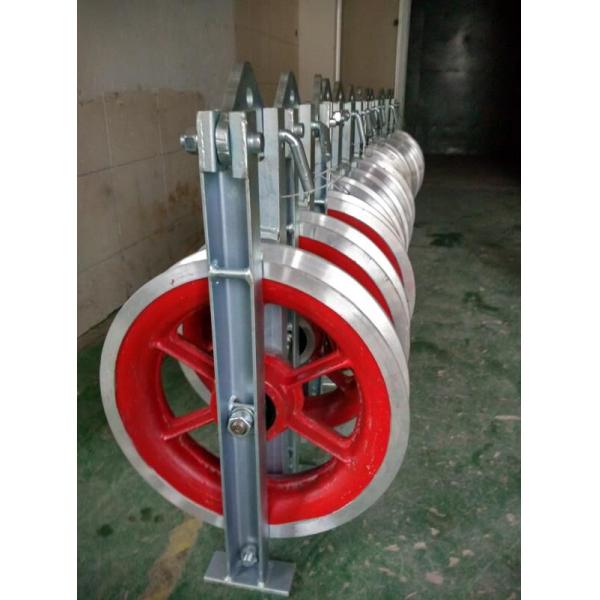 2 Ton Capacity Locking Rope Pulley , Wire Pulling Pulley With Aluminum Sheave