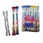 Long Twisted Soft Fruit Flavored Marshmallows 14 G For Convenient Store
