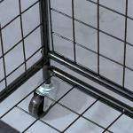 Heavy Duty L1220mm D700mm Sports Equipment Storage Rack Powder coating
