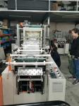 Pe Film Plastic Disposable Gloves Making Machine 200/Min Output Stable