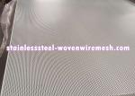 Stainless Steel Perforated Metal Sheet Round Hole High Temperature Oxidation