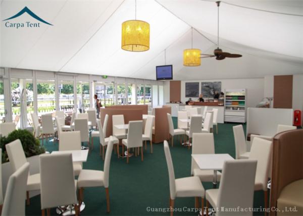 White Special Event Canopy, Outdoor Party Tents For Temporary Warehouses /