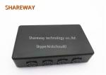 108 * 66 * 26mm PoE RJ45 Connector 214840REVA Black Color With RoHS