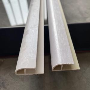China 15mm Skirting SPC Water Resistant Skirting Board UV coating factory