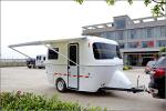 Easy Towing Camper Van Trailer , Compact Lightweight Rv Trailers With Awning