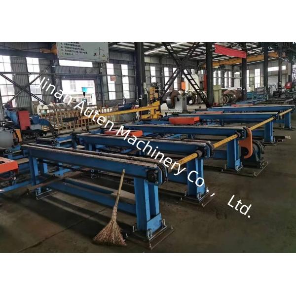 5-30 MM Hole Diameters CNC Beam Drilling Tapping And Marking Machine Line 4 X 3 Row Style Tool Magazine