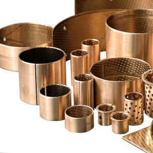 China Standard Wrapped Bronze Sleeve Bearings For Underwater Pelletizer Machines on sale
