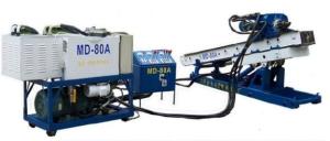 China MD-80 Full Hydraulic Skid Mounted Drilling Rig Drilling Machine Piling for slope anchoring factory