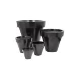 Large Resin Flower Vase Fiberglass Outdoor Pots Customizable Logo Size