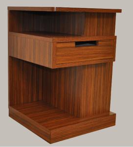 China wooden HPL top night stand/bed side table,,hospitality casegoods,hotel furniture NT-0051 factory