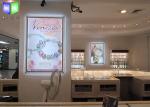 Thin Aluminum LED Light Box Display , LED Sign Light Box Transparent Acrylic