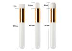 White Nose Blackhead Eyelash Makeup Cleaner Brush Wooden Handle