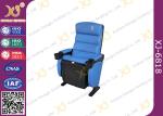 Commercial Plastic Theatre Room Chairs Theatre Style Seating With Cup Holder