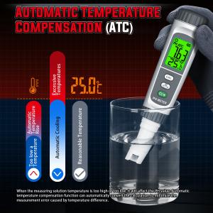 China HABOTEST HT631A/B Digital pH Meter - Professional Water Quality Tester with ATC, 0.01 High Accuracy for Hydroponics, Aquariums, Pools, Drinking Water & Home Use on sale