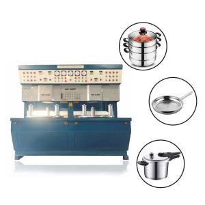 China Sandwich Bottom Brazing Cookware Production Machine For Stainless Steel Cooking Pot factory
