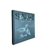 Spurs Nation Hardcover Art Book Offset Printing With Uncoated Inner Pages And