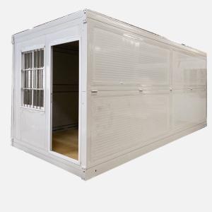 China Portable 20ft Container House Foldable Folding Container House 10units/40hq factory