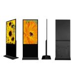 43 49 55inch Ultra thin digital signage dual screen display Double Sided