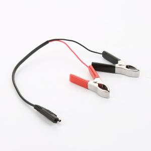 Custom DC Charging Cable With Alligator Crocodile Clip Wire Harness
