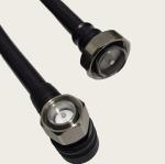 1/2 Superflex 7/16 DIN Male Right Angle To 4.3/10 Male Right Angle Jumper Cable