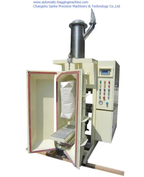 Semi Automatic Valve Bag Packer Bagging Machine Suction Densifying Type 60-120